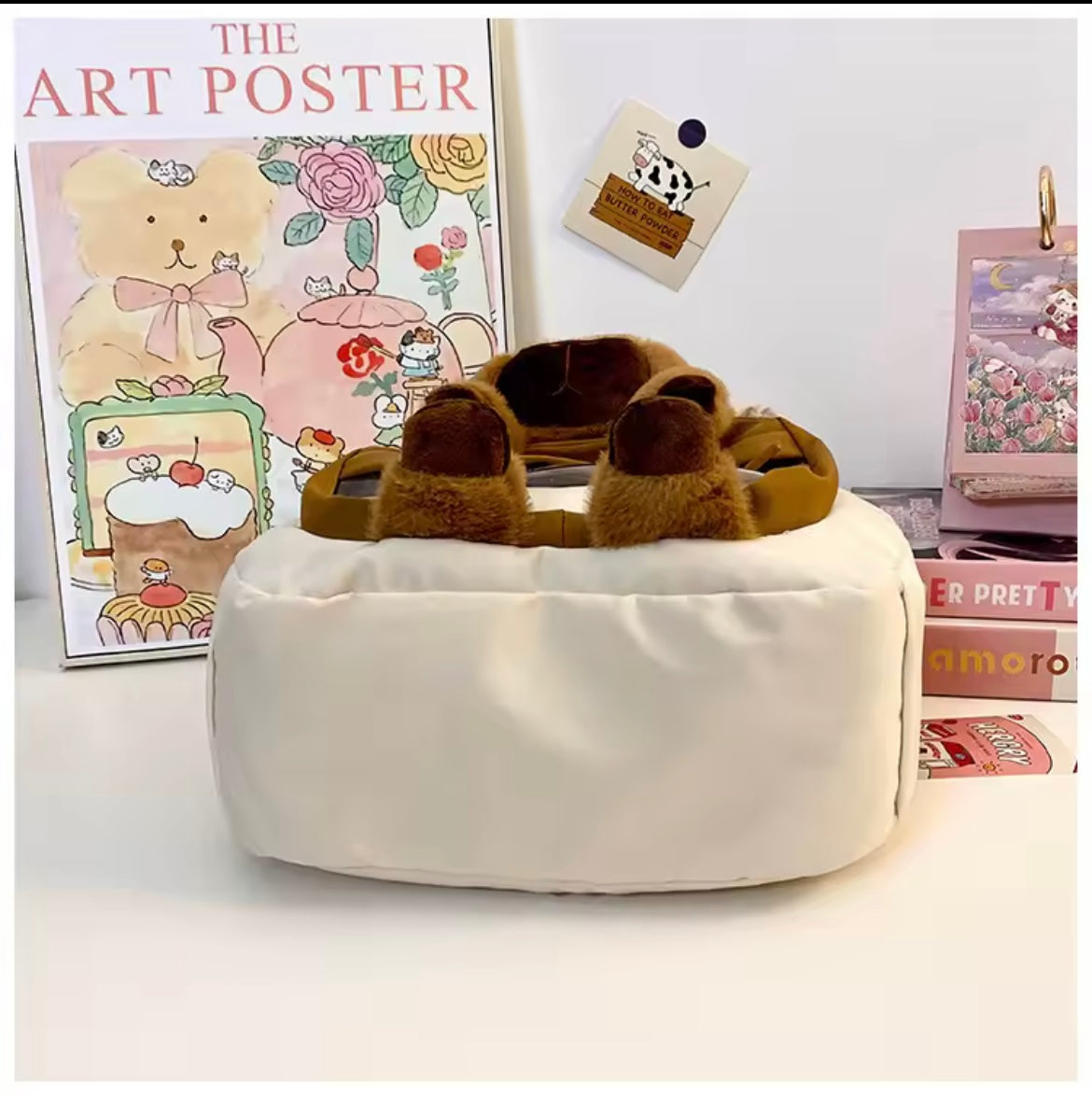 MOCHILA KAWAII ESCOLAR CAPIBARA GRAN CAP